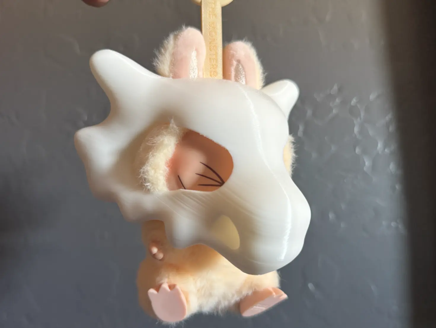 Cubone Labubu Mask