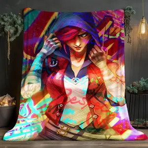 ArcaneVI Poster Style Soft and comfortable home blankets, small throw blankets, nap blankets, Cozy Throw Blanket, perfect Christmas gifts for friends and besties. Super soft heat-pressed blankets. Y251222019