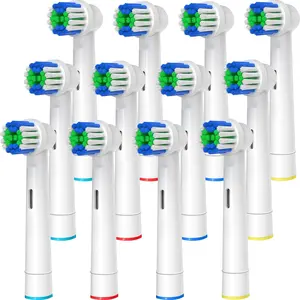 Replacement Toothbrush Heads Compatible with Oral B Braun, 12 count Professional Electric Toothbrush Heads Brush Heads Compatible with Oral B Replacement Heads Refill 7000/Pro 1000/9600/500/3000/8000