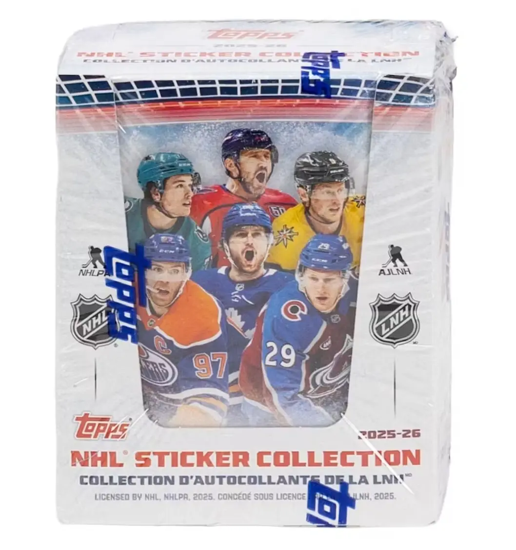 Topps 2025-26 NHL Sticker Collection (Must Ship Out)
