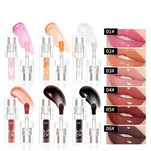 QIC Color Changing Lip Moisturizing Oil Hydrating Moisturizing Lip Enhancing Water Light Transparent Lip Gloss Lip Oil Makeup
