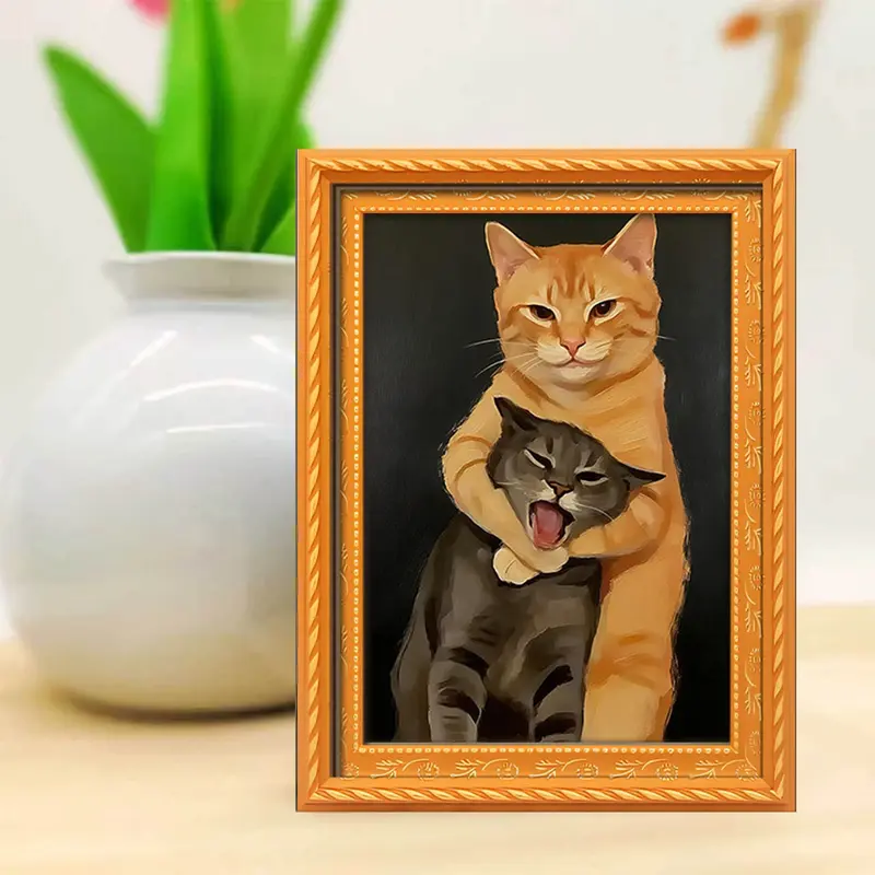 【Black Friday】Funny Cat Refrigerator Magnet, Novelty Kitchen Decor, Gift for Cat Lovers, Creative Kitchen Ornament, Decorative Fridge Magnet