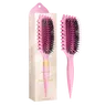 Define EdgeLift Curl Brush by Bounce Curl For Definition, Defined Curls, Frizz Reduction, Smooth Hair Style