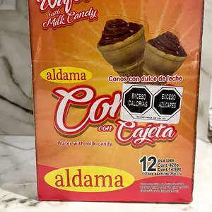 Aldama Conos Con Cajeta Milk candy