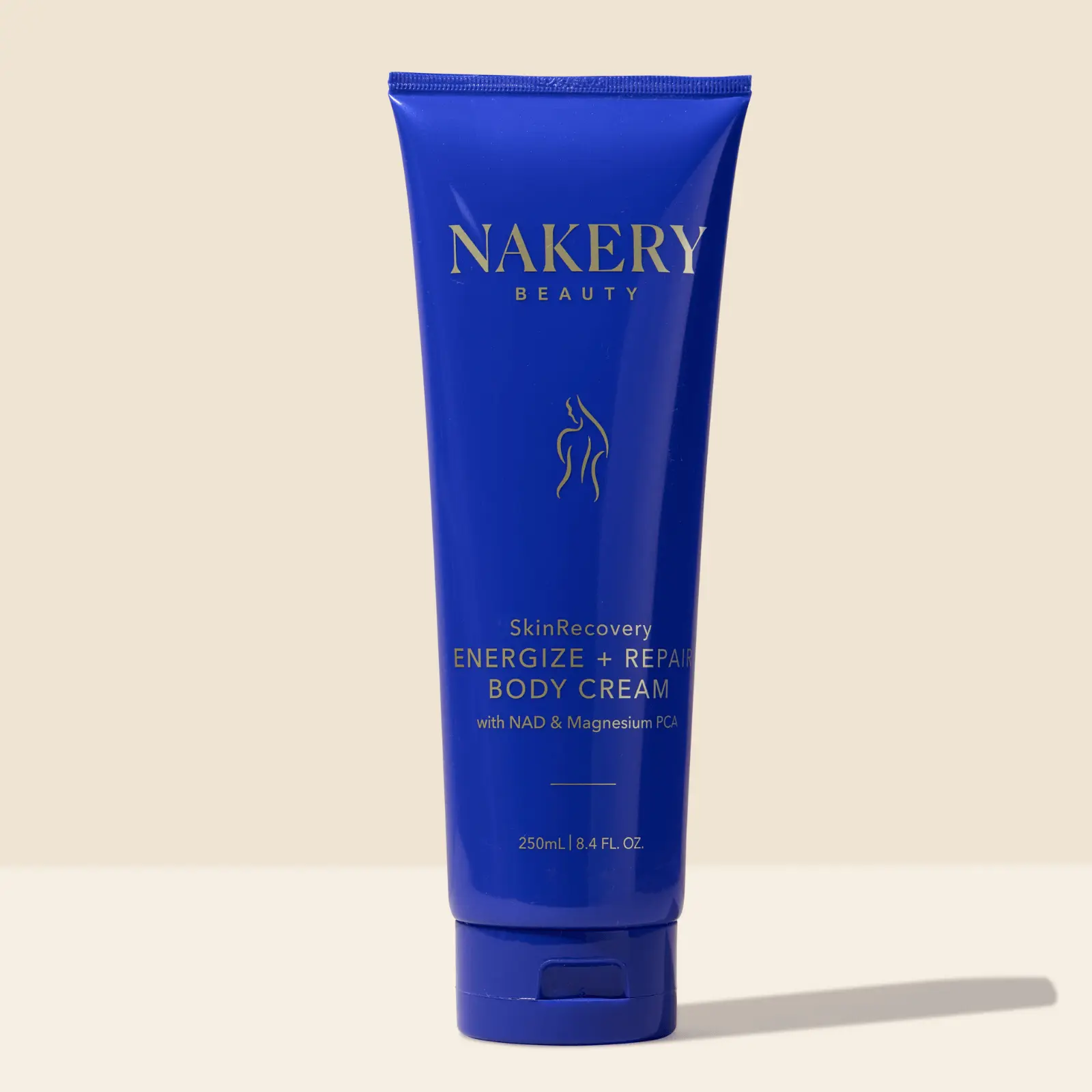 Nakery SkinRecovery Energize + Repair Body Cream - Silky, Flower-Enhanced Body Care Moisturizer with Pearl Infusion, Copper Gluconate, Dipalmitoyl Hydroxyproline, Ethylhexyl Palmitate for Fatigued Skin, Soothing Hydrating Firming Effects, Flowers, Potassi