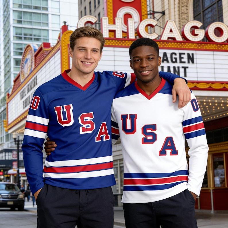 USA HOCKEY Jack Hughes #86 Hockey Jersey, Hockey Jersey Of Usa Team, US Hockey Shield 2026 Replica Jersey, Unisex Sport Fan Gift