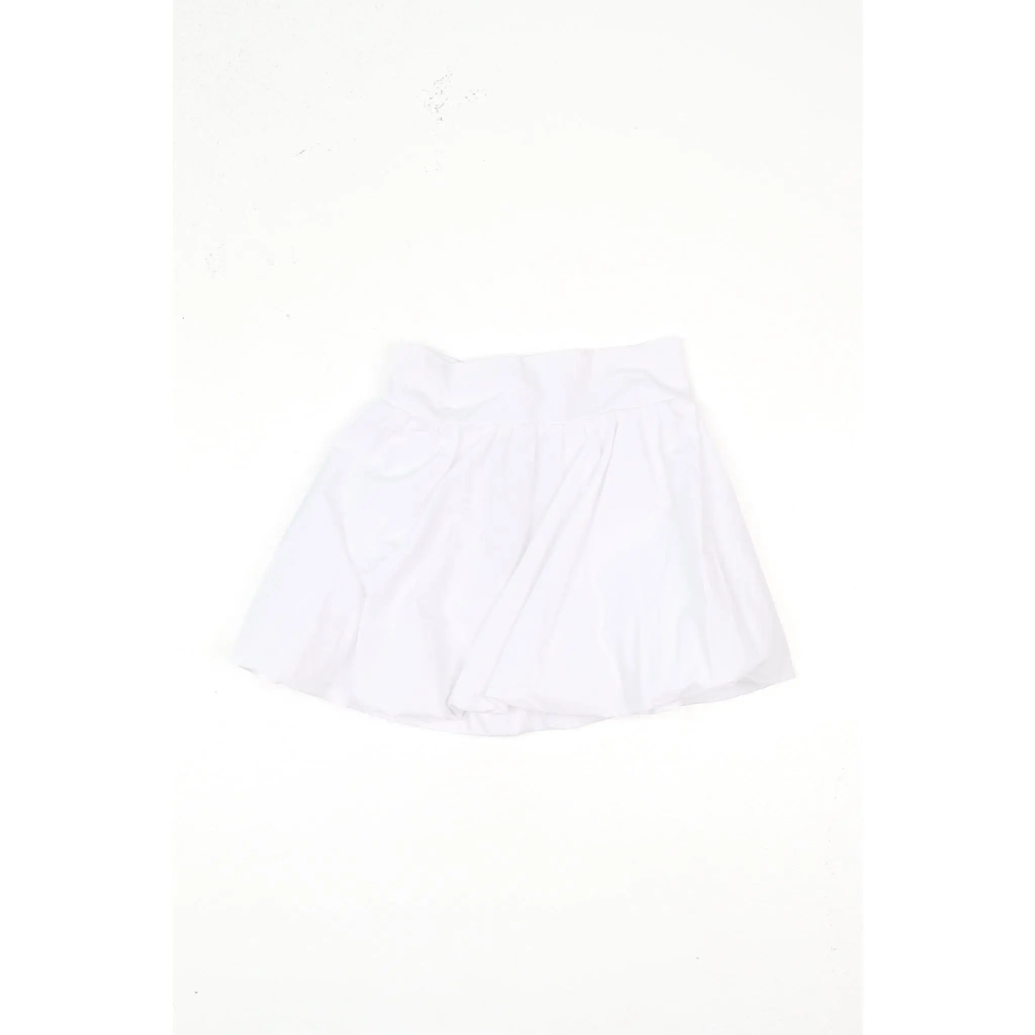 Popping Bubbles Tween Skirt - White