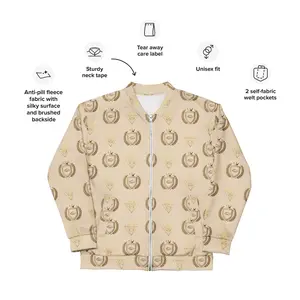 Diamond Eye Crest Bomber Jacket