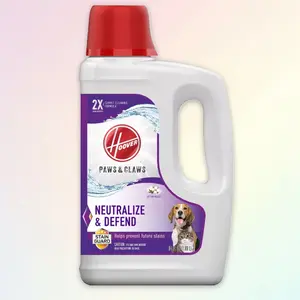 Hoover Paws & Claws Carpet Shampoo 64oz - Carpet Shampoo for Pets, 64oz, with StainGuard, for Deep Cleaning, AH30925