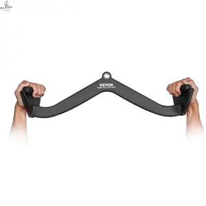 VEVOR LAT Pulldown Bar Tricep Handle Attachment V-bar Cable Machine for Home Gym