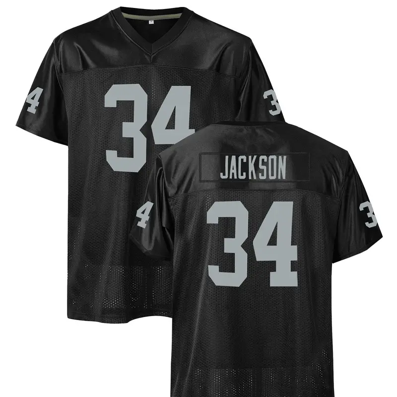 Men's Vintage American Football Jersey, Classic Throwback Sports Style Jersey, Breathable Embroidered Sports Shirt for Training & Competition, V-neck Football Jersey for Outdoor Sports, Breathable Athletic Top, Jersey Shirts, Sports Clothing