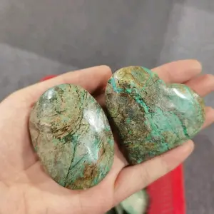 Chrysocolla Palm Stone