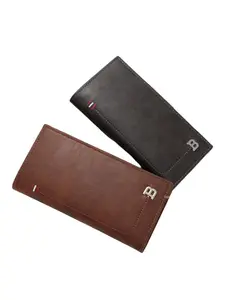 Men's Long Multi-Color Simple Style Multiple Card Slots Cash Compartment Zipper Dividers for Daily Shopping Casual Travel Zipper Wallet Design