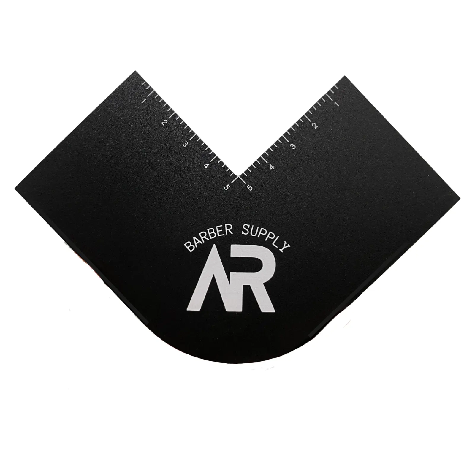 Barber Supply AR Enhancement Card With Measurements Durable Cardstock for Precision Hairline & Beard Lineups Reusable Portable Tool Hairdressing Set Haircare