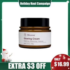 Misoour Glowing Cream - Natural Glow Enhancer, Moisturizing Cream, Korean Patented Skincare Formula with Platycodon | Ideal for All Skin Types#TikTokShopHolidayHaul