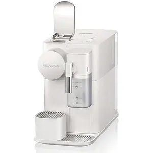 Nespresso Lattissima One Single Serve Coffee Machine in White Nespresso Lattissima One Single Serve Coffee Machine in White