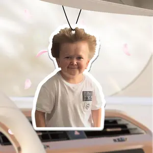 Cartoon Car Air Freshener Ornament, Car Fragrance, Car Scents, Car Rear-view Mirror Perfume Tablet, Car Interior Decoration Accessories for Car, Home, Office