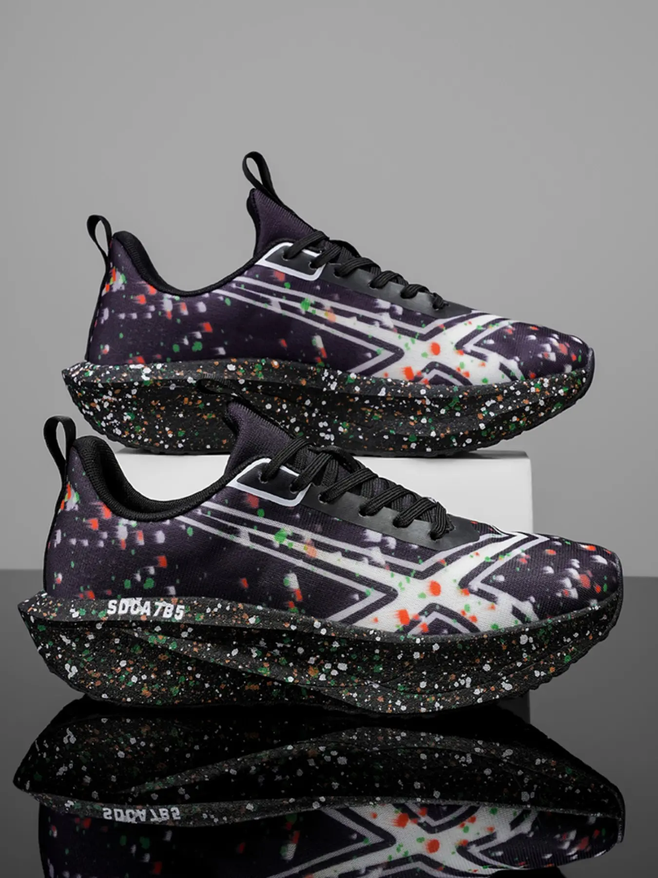 Lightweight Shock-Absorbing Sports Running Shoes, Breathable Mesh Sporty Workout Sneakers, Unisex Professional Racing Shoes, Marathon Training, Daily Commute, Fitness Running Shoes, Athletic Running Shoes, Running Sports Footwear, Training Runner Footwear