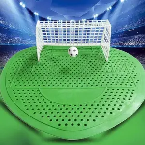 Men's Urinal Deodorizer Anti-Clog Aromatic Pad, Eliminate Odors, Prevent Obstructions, Splash Proof, Football Field Design, Public Restroom Use