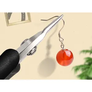 Stedi Mini Toothless Needle Nose Pliers Set Small Jewelry Making DIY Craft Coiling Hand Tools