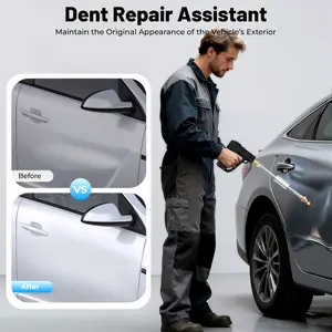 86PCS Car Dent Puller Kit Paintless Dent Repair Tools Stud Welder Dent Puller Set for Auto Body Hail Damage Door Dents