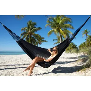 Caribbean Mayan Hammock BLACK