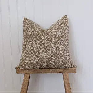 Ivy Floral Pillow Cover