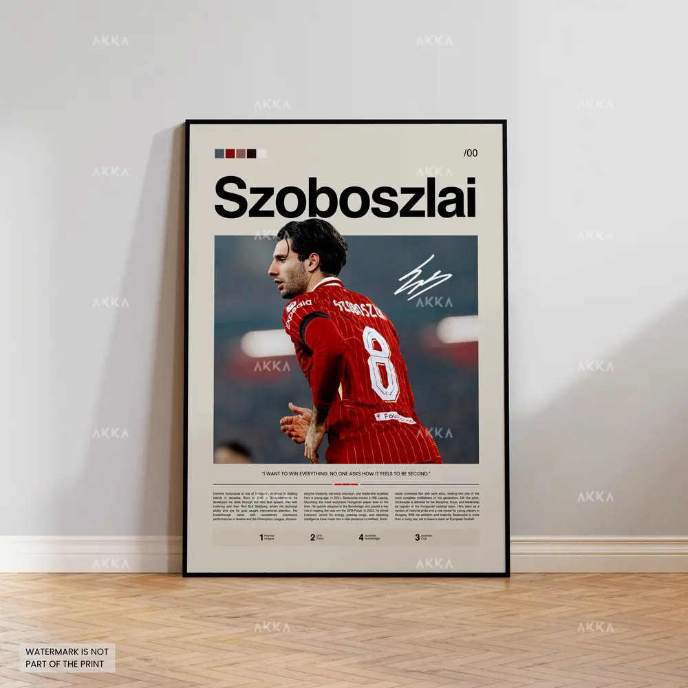 Dominik Szoboszlai - Liverpool FC poster