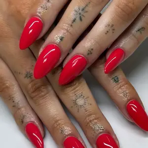 DND DC 065 Thai Chili Red Gel and Lacquer Duo nail care nail art