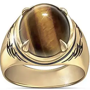 Men’s Tigereye Ring With Gift Box