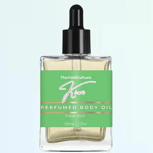 TheYoniCulture Fresh Kiwi Jojoba Scented Body Oil 1.7 oz/50ML