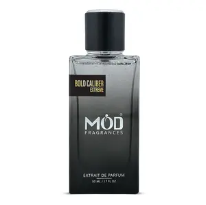 MOD Fragrances Bold Caliber Extreme Woody Extrait de Parfum for Men - Long-lasting Scent with Strong Projection - Perfect for Office, Evenings, and Special Occasions