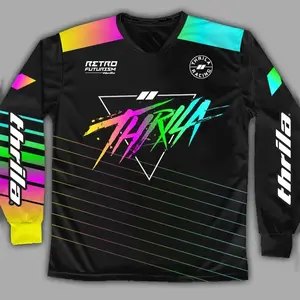 2025 quick-dry sportswear motocross jersey mx jersey mtb jersey motocross jersey downhill jersey bike shirt