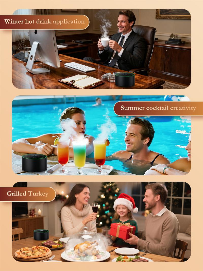 Amzseat Electric Whiskey Smoker Kit Built-in Lighter, No Butane Needed, Rechargeable Cocktail Smoker Kit with 6 Wood Chips,Fashioned Drink Smoker Kit, Bourbon Whiskey Gifts for Men,Dad,Husband Bakeware Wooden Amzseat Electric Whiskey Smoker Kit Built-in Lighter, No Butane Needed, Rechargeable Cocktail Smoker Kit with 6 Wood Chips,Fashioned Drink Smoker Kit, Bourbon Whiskey Gifts for Men,Dad,Husband Bakeware Wooden