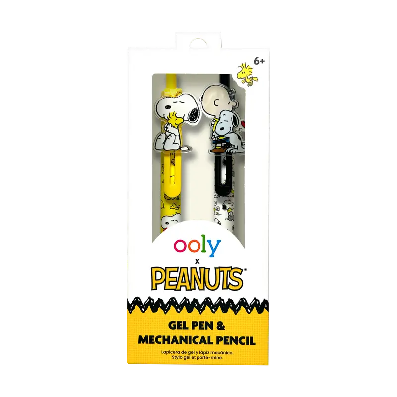 OOLY x Peanuts Gel Pen and Mechanical Pencil - Set of 2