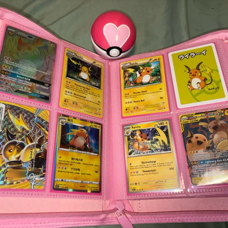 KND Four Pocket TCG Binder with Soft Pink Interior Pages & Smooth White,pink or pastel blue Exterior for Pokmon TCG & Sports Cards Collectors - TikTok Shop KND Four Pocket TCG Binder with Soft Pink Interior Pages & Smooth White,pink or pastel blue Exterior for Pokmon TCG & Sports Cards Collectors - TikTok Shop