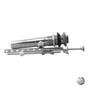 Westbrass  Pop-Up Lavatory Drain No Overflow Holes - Polished Chrome