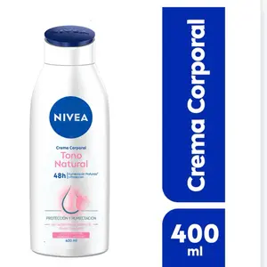 NIVEA Tono Natural Body Lotion with Vitamin C & UV Protection 400ml Satin Effect Hydrating Cream for Radiant Skin