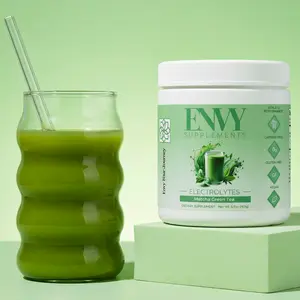 Matcha Green Tea Flavor Electrolyte Hydration Powder (Caffeine Free)