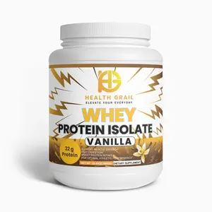 Health Grail | Whey Protein Isolate Vanilla 22g Protein Per Serving