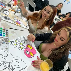 Paint and sip tickets Lynwood x Sand