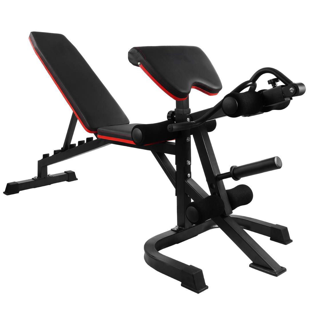 --Only Supports Self Pickup--Adjustable Weight Bench Combo, Bench Press Combo, Home Gym Weight Bench With Squat Rack, Leg Extensions, Teacher Curls And Weight Storage # Douyin Recommends For You # Douyin Made Me Buy It # Food Videos # Home Supplies # Tren