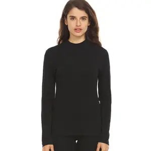 Minus33 - Midweight 100% Merino Wool Women's Mock Neck Long Sleeve - OEKO-TEX Certified, RWS Certified, Breathable, Moisture Wicking, Anti-Microbial Ideal for Spring, Fall, Winter, Everyday Wear