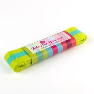 Tula Pink Web 1.5x2yd Lime/Aqua TK9038 04 2YD Renaissance webbing