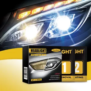 Headlight Restoration Kit All-in-1 Portable Solution to Fix Yellow & Foggy Headlights