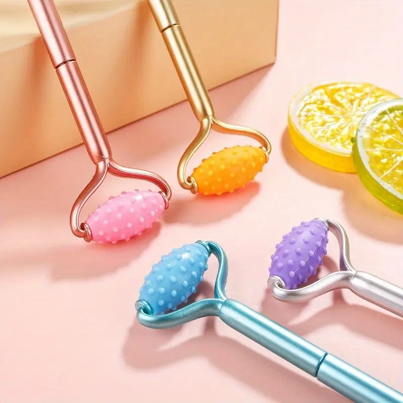 Creative Stress Relief Massage Pens, Unique Funny Shape Water-Based Signature Pens, Set of 4, Fun Writing Instruments, Quirky Shapes