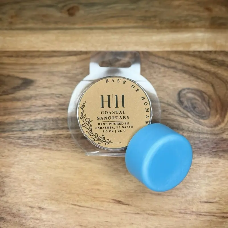 H|H Coastal Sanctuary Scented Wax Cubes 1oz 26g Hand Poured in Sarasota FL for Home Fragrance