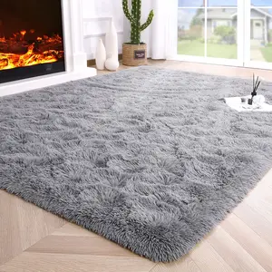 junovo Soft Fluffy Rug,non-slip Indoor Plush Area Rug for Kids, rugs living room Ideal Home Decor Floor Rug Tatami Carpet