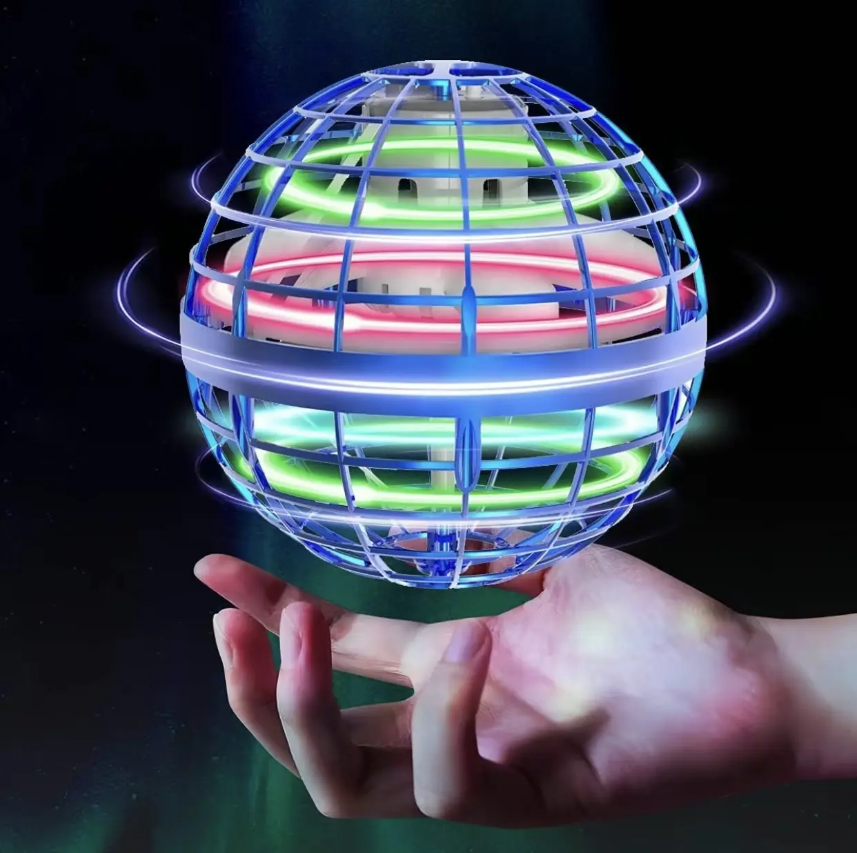 Hottest! Cosmic Fly Ball - Boomerang hover,galaxy - spin effect, drone - like track. Cool toy for6 - 12s & teens, perfect for outdoor play,The bestgifts for Halloween, Easter, and Christmas
