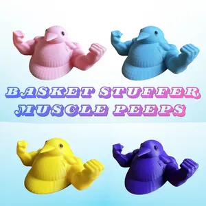 Muscle Peep Show Easter Gym Peeps Birds